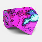 Psychedelische Krawatte (Gerollt)