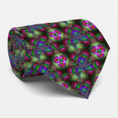 Psychedelische Krawatte (Gerollt)