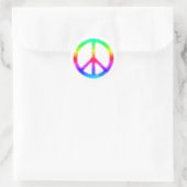 Psychedelische Krawatte-Dye Peace Sign Stickers (w (Tasche)