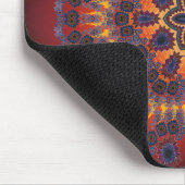 Psychedelische Krawatten-Grafik: Mousepad (Ecke)