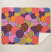 psychedelische Kreisdecke Sherpadecke (Vorderseite (Horizontal))