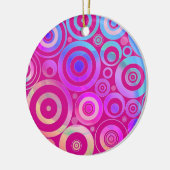 Psychedelische Kreise Ornament (Links)