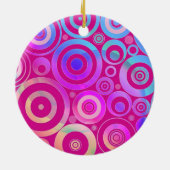Psychedelische Kreise Ornament (Hinten)