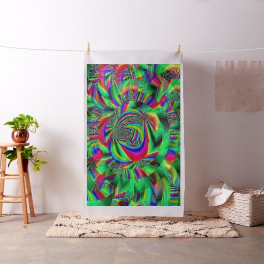 Psychedelische Kreise...... Stoff (Beispiel)