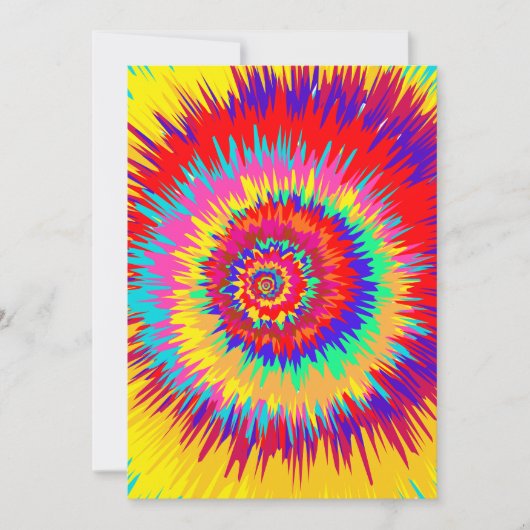 Psychedelische Kunst Einladung (Vorderseite)