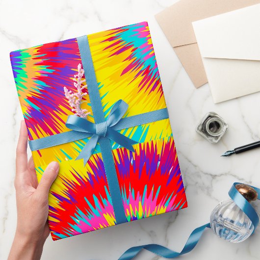 Psychedelische Kunst Geschenkpapier