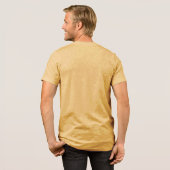 Psychedelische Kunst - Groovy Mushroom Dripping Tri-Blend Shirt (Rückseite voll)