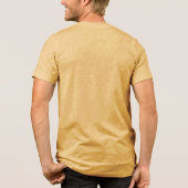 Psychedelische Kunst - Groovy Mushroom Dripping Tri-Blend Shirt (Rückseite)