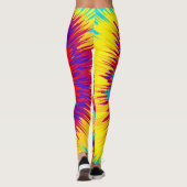 Psychedelische Kunst Leggings (Rückseite)