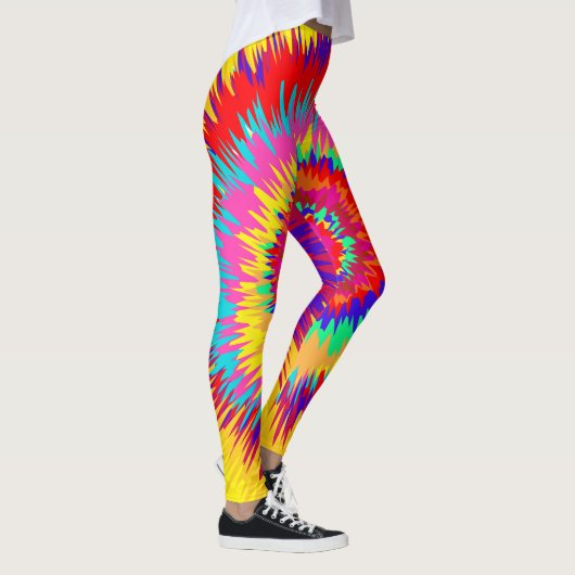 Psychedelische Kunst Leggings (Rechts)