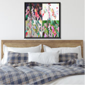 Psychedelische Kunst Leinwand drucken. 4 Ursprüngl (Insitu (Schlafzimmer))