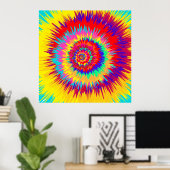 Psychedelische Kunst Poster (Heimbüro)