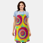 Psychedelische Kunst Schürze (Getragen)