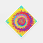 Psychedelische Kunst Serviette (Ecke)