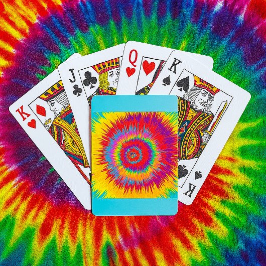 Psychedelische Kunst Spielkarten