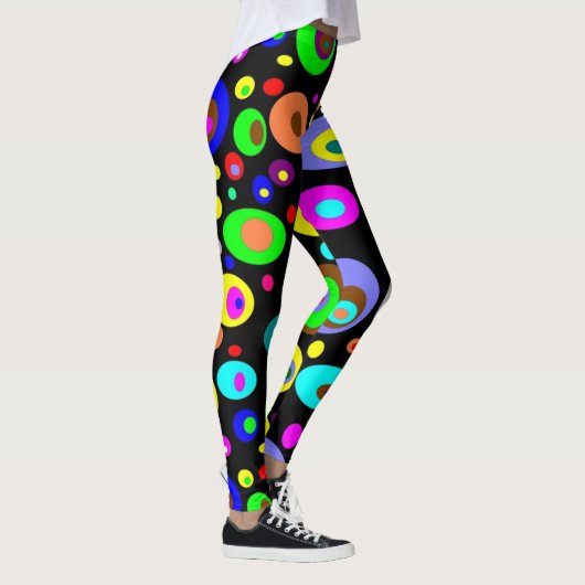 Psychedelische Leggings (Rechts)
