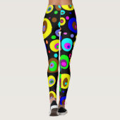 Psychedelische Leggings (Rückseite)