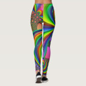 Psychedelische Leggings (Rückseite)