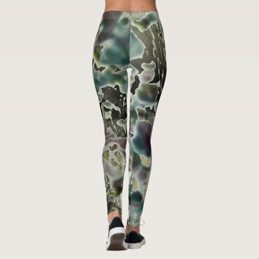 Psychedelische Leggings (Rückseite)