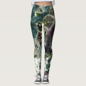 Psychedelische Leggings (Vorderseite)