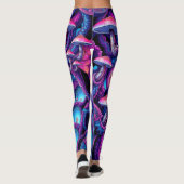 Psychedelische Leggings (Rückseite)