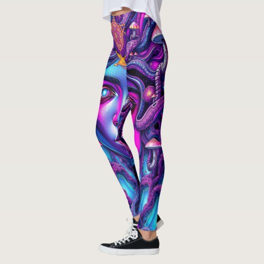 Psychedelische Leggings (Links)