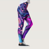 Psychedelische Leggings (Rechts)