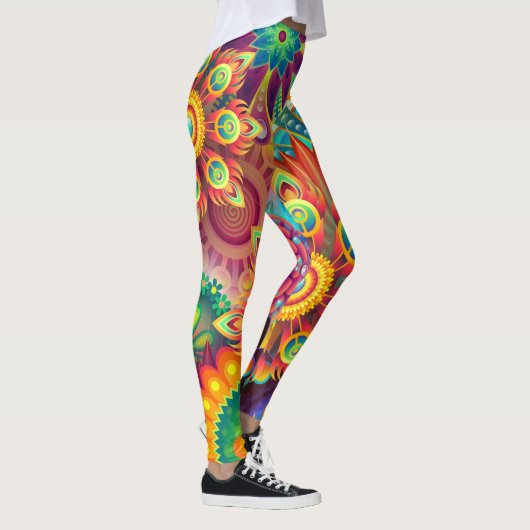 Psychedelische Leggins (Rechts)