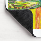 Psychedelische Libelle im Paradies Mousepad (Ecke)