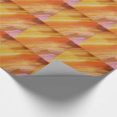 Psychedelische Lichtfarben Geschenkpapier (Ecke)