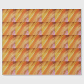 Psychedelische Lichtfarben Geschenkpapier (Flach)