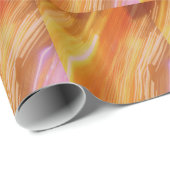 Psychedelische Lichtfarben Geschenkpapier (Rolleneckpunkt)