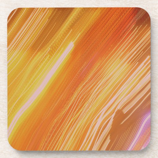 Psychedelische Lichtfarben Getränkeuntersetzer (Vorderseite)