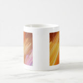 Psychedelische Lichtfarben Kaffeetasse (Mittel)