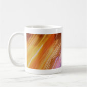 Psychedelische Lichtfarben Kaffeetasse (Links)