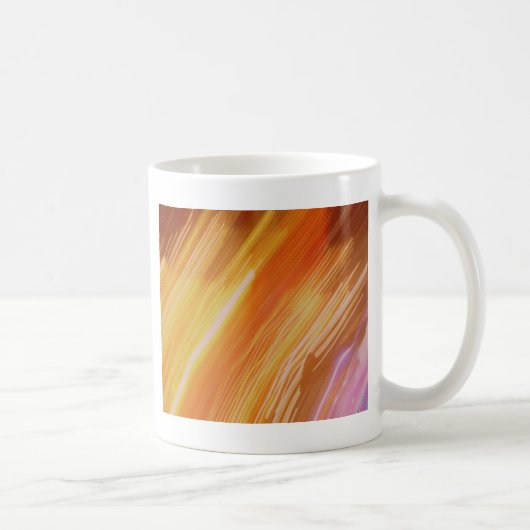 Psychedelische Lichtfarben Kaffeetasse (Rechts)