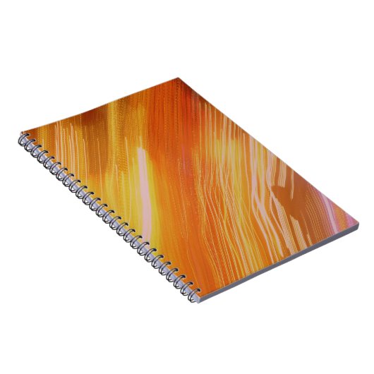 Psychedelische Lichtfarben Notizblock (Rechte Seite)