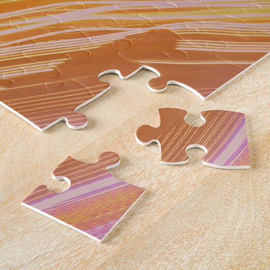 Psychedelische Lichtfarben Puzzle (Seite)