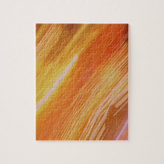 Psychedelische Lichtfarben Puzzle (Vertikal)