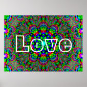 Psychedelische Liebe Poster (Vorne)
