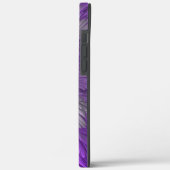 Psychedelische Lila Blume Abstraktes Fraktal Kunst Case-Mate iPhone Hülle (Rückseite / Links)