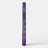 Psychedelische Lila Blume Abstraktes Fraktal Kunst Case-Mate iPhone Hülle (Rückseite / Rechts)