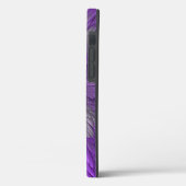 Psychedelische Lila Blume Abstraktes Fraktal Kunst Case-Mate iPhone Hülle (Rückseite / Links)