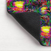 Psychedelische Lilien... Mousepad (Ecke)