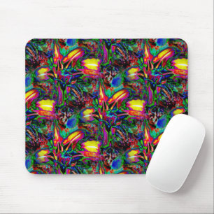 Psychedelische Lilien... Mousepad