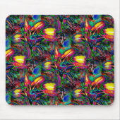 Psychedelische Lilien... Mousepad (Vorne)