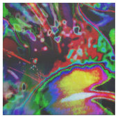 Psychedelische Lilien... Stoff (Muster)