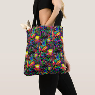 Psychedelische Lilien....... Tasche