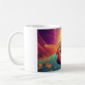 Psychedelische Lobster Art Kaffeetasse (Links)