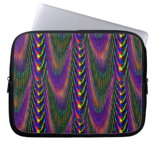 Psychedelische lustige Zeiten..... Laptopschutzhülle